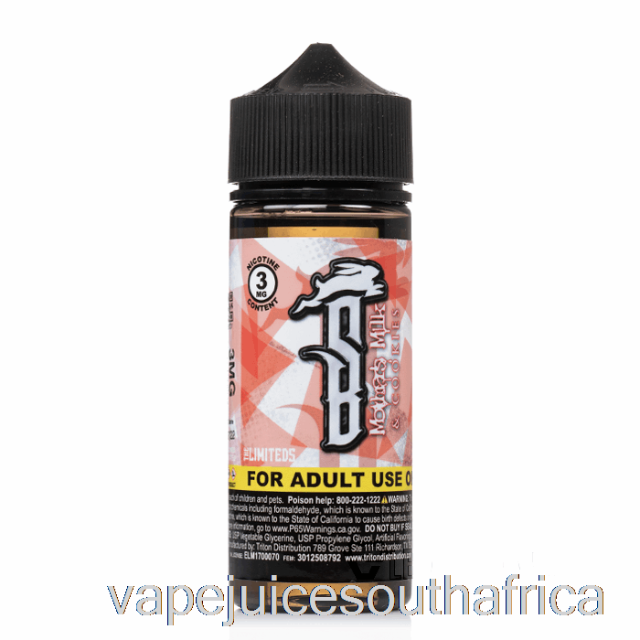 Vape Juice South Africa Mothers Milk And Cookies - Suicide Bunny - 120Ml 0Mg